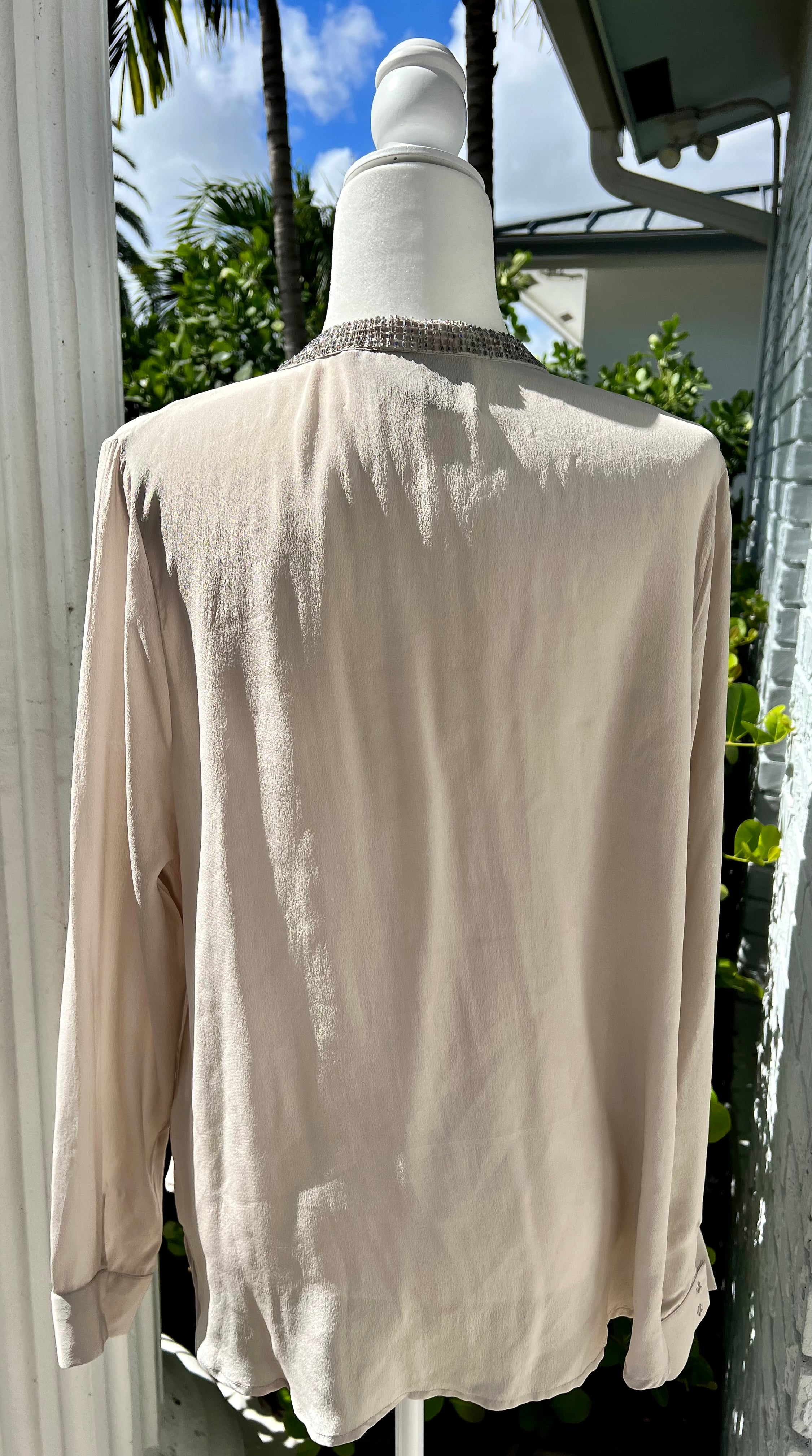 Size Large Rory Beca Silk Blouse
