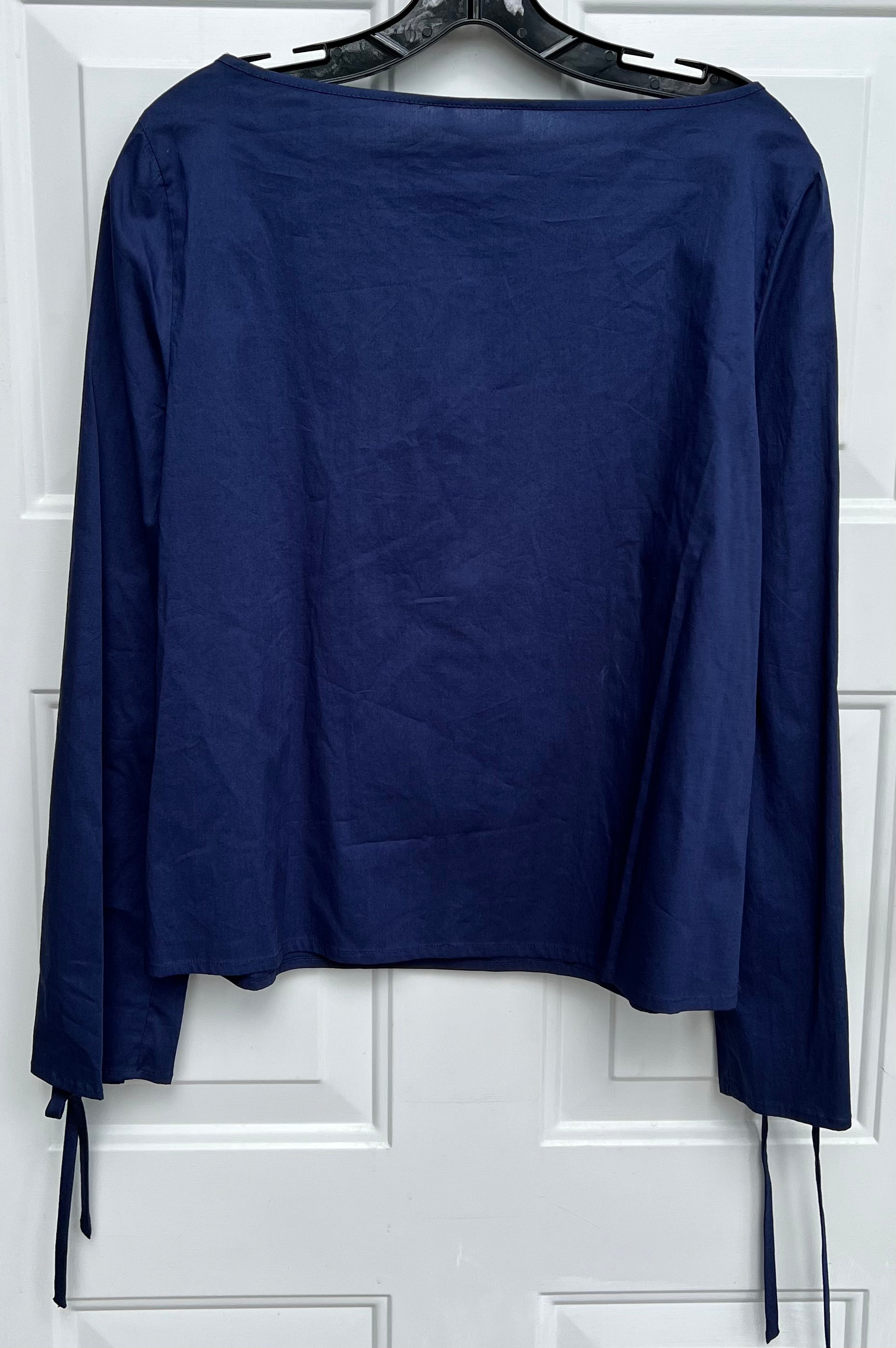 NWT Ramy Brook Teddy Navy Top Size Medium