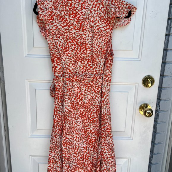 Free People French Quarter Wrap Mini Dress Size Medium