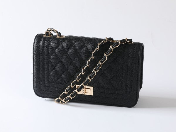 Leather Quilted Fashion Bag