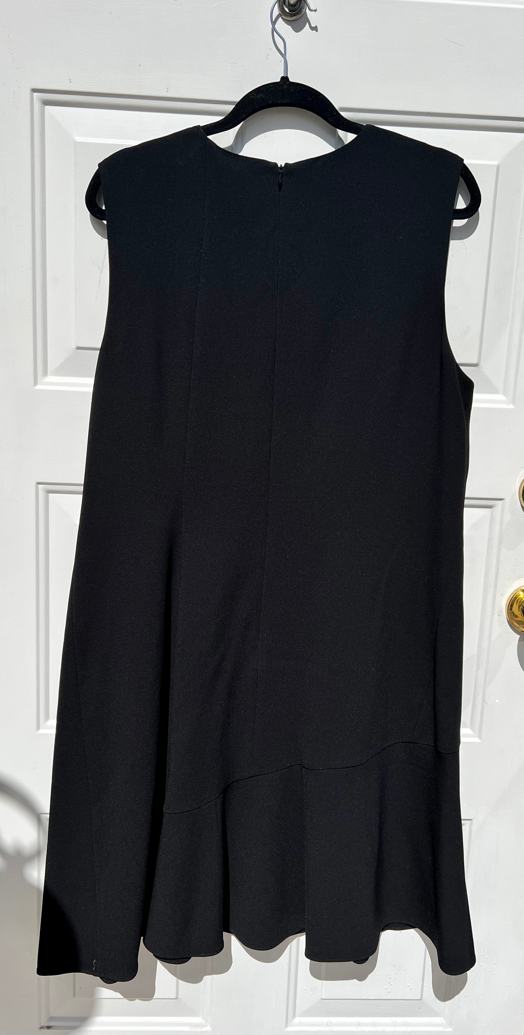 Theory Asym Drape Fit-and-flare dress size 18