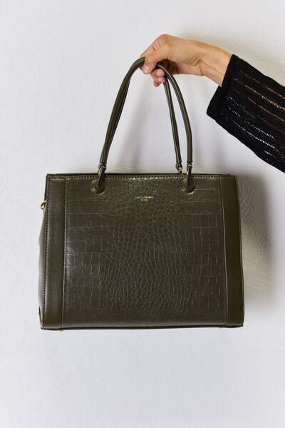 Leather Top Handle Handbag